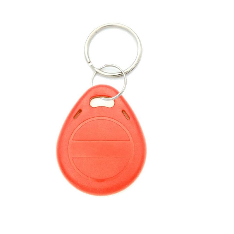 Picture of Orange / Pink Prox RFID (proximity) key fob 125 kHz. Keyfob. 70102070NORPK